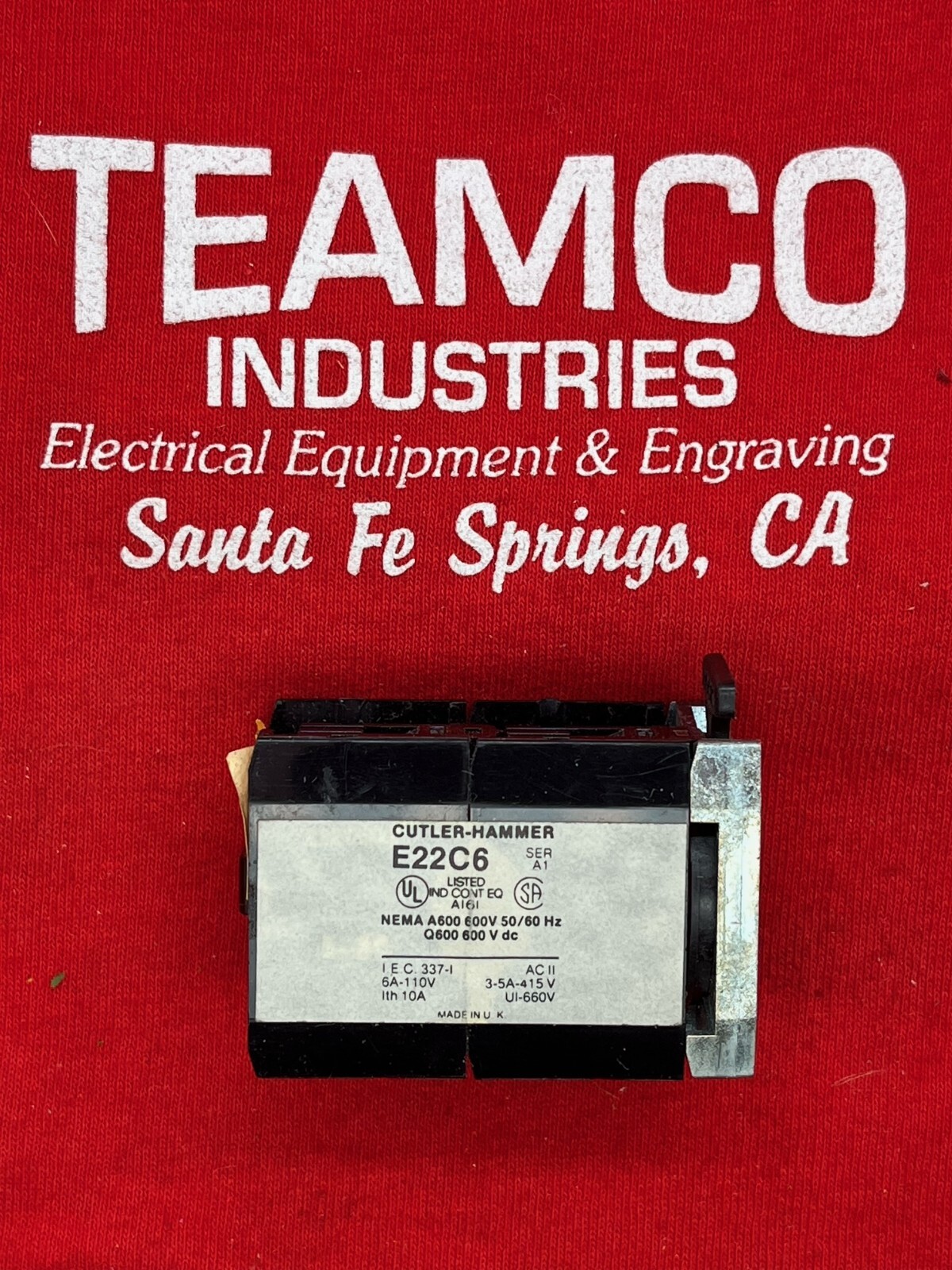 NEW Cutler Hammer E22C6 Contact Block Push-Pull Series A1 (For 3 Positions)