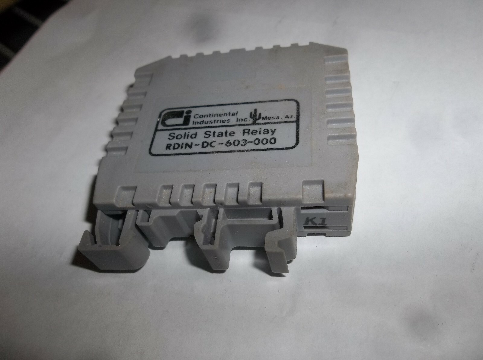 RDIN-DC-603-000 Continental SSR Solid State DIN Rail Mount Relay RDINDC603000