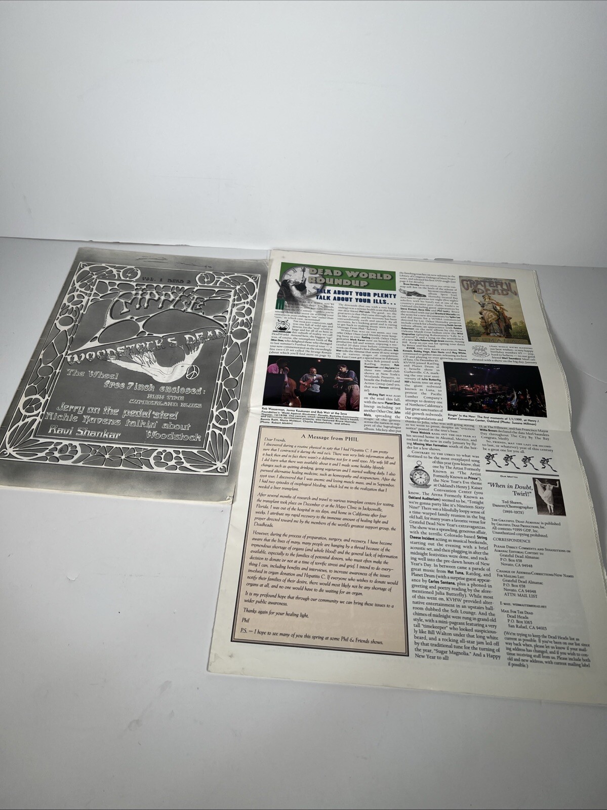 Grateful Dead Ripple Magazine Dead World Roundup