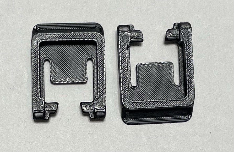 3D Printed Logitech Ergo K860 Keyboard Replacement Feet PETG - Outer & Inner 2pk