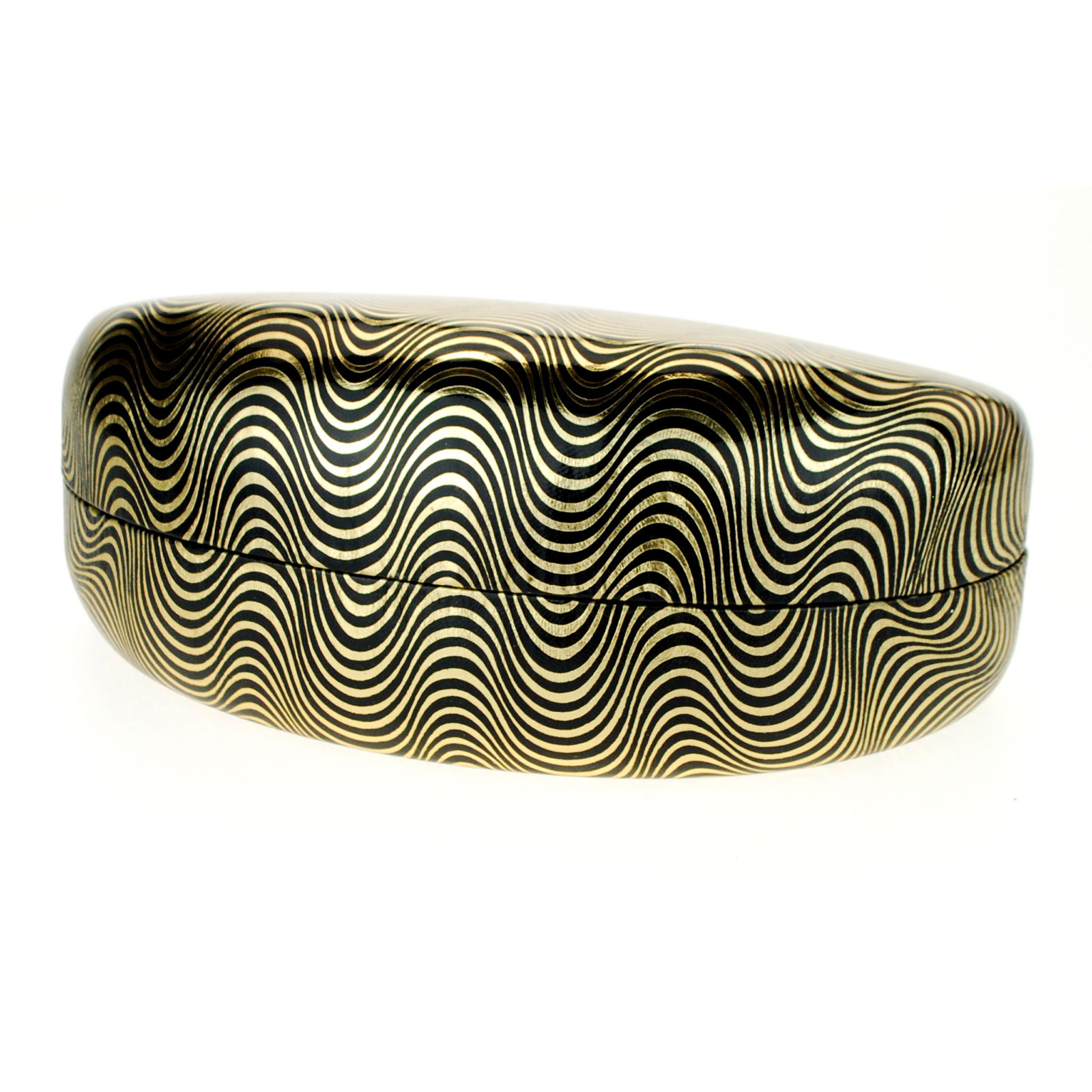 Sunglasses & Eyeglasses Protective Case Wavy Pattern Hardcase
