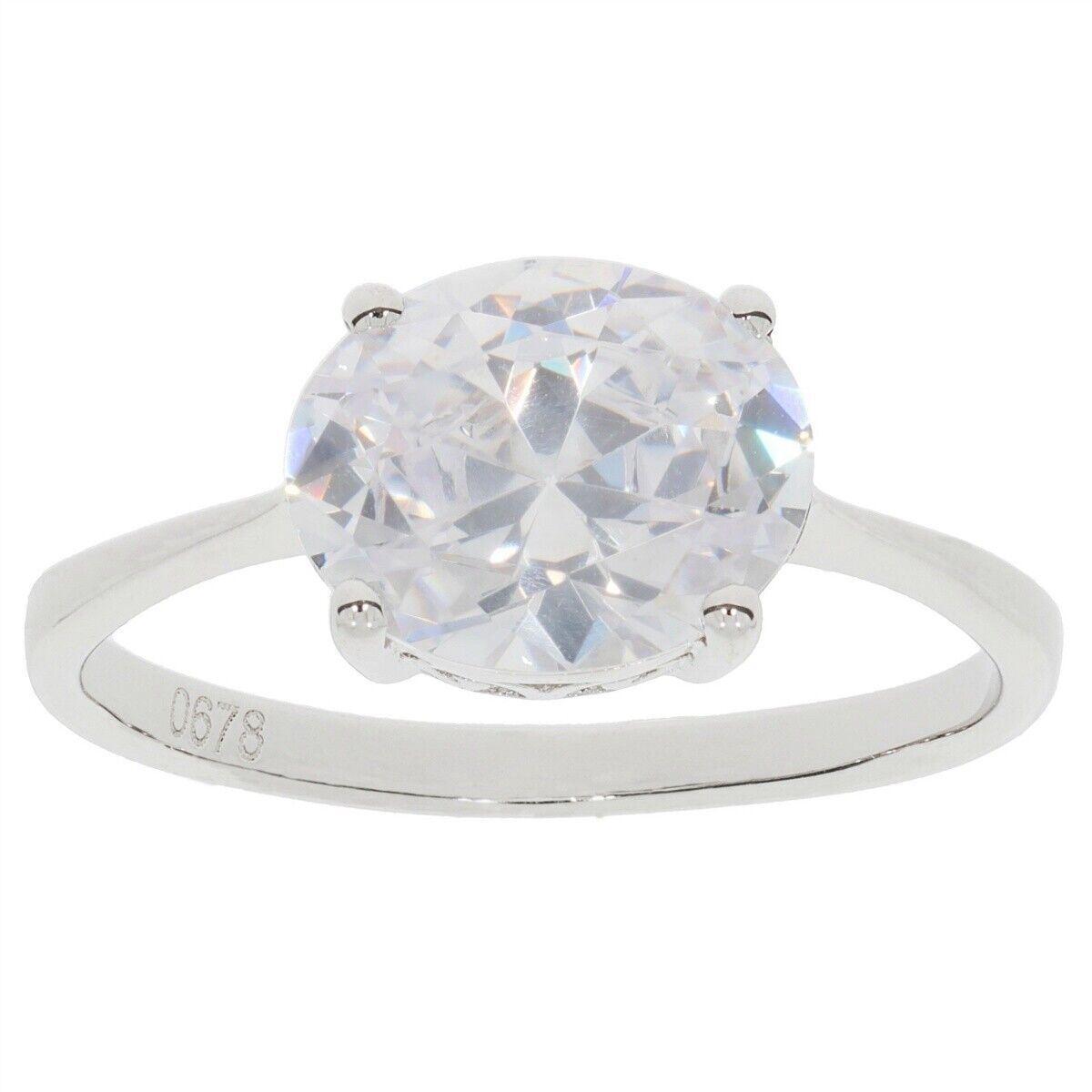 Semi Mount Ring Setting Oval OV 10x8 Solitaire Engagement Ring