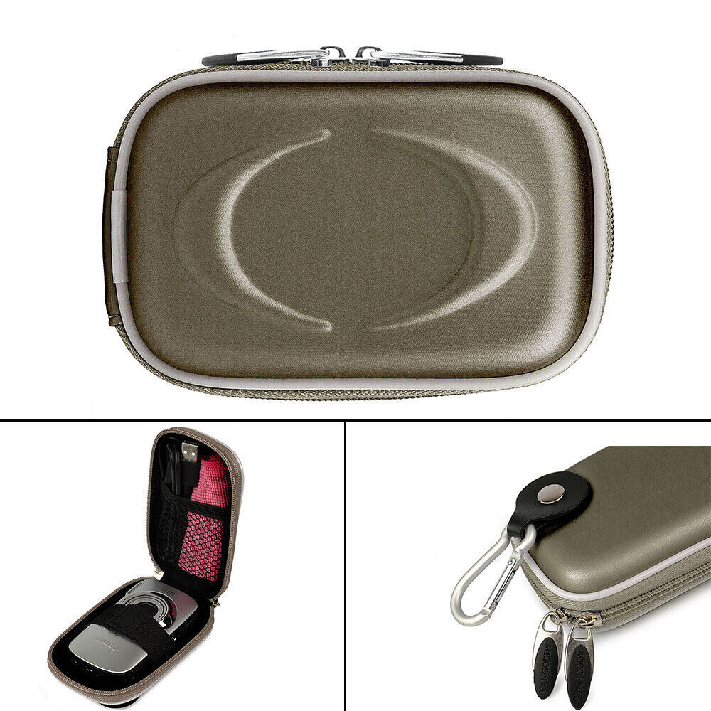 Small Compact Digital Camera Case Pouch Bag With Clip For Sony W800/ WX350/ W830
