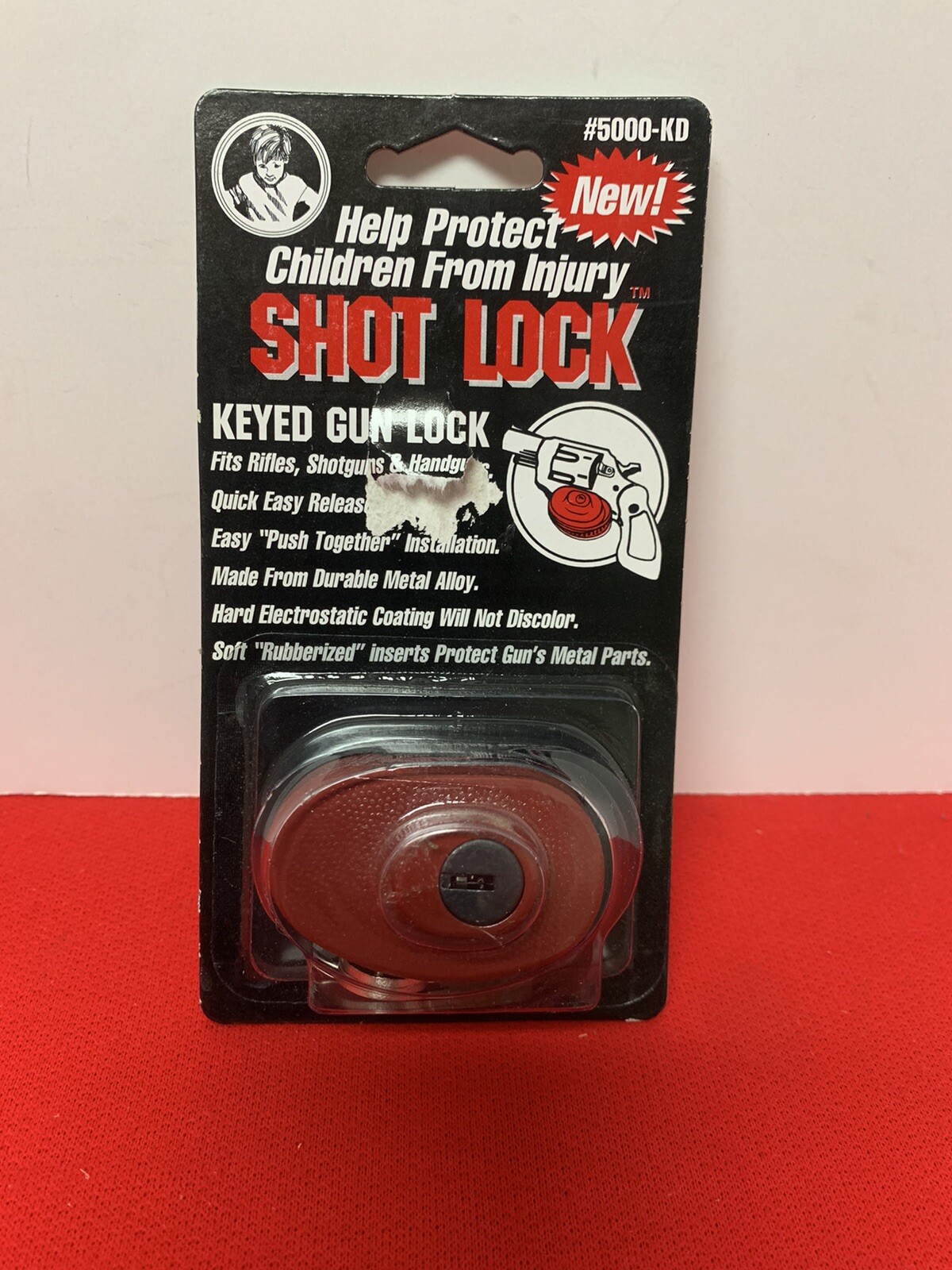 Shot Lock Keyed Gun Lock System-#5000-KD-New