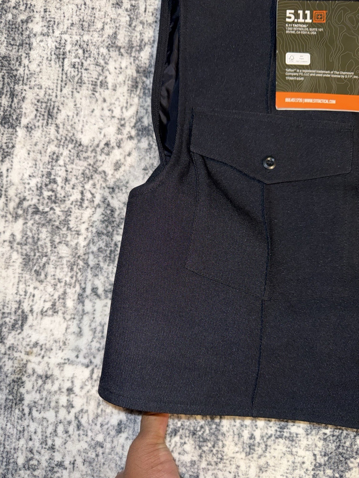 5.11 Tactical Class B Uniform Outer Vest Carrier Navy Blue Small/Medium BNWT