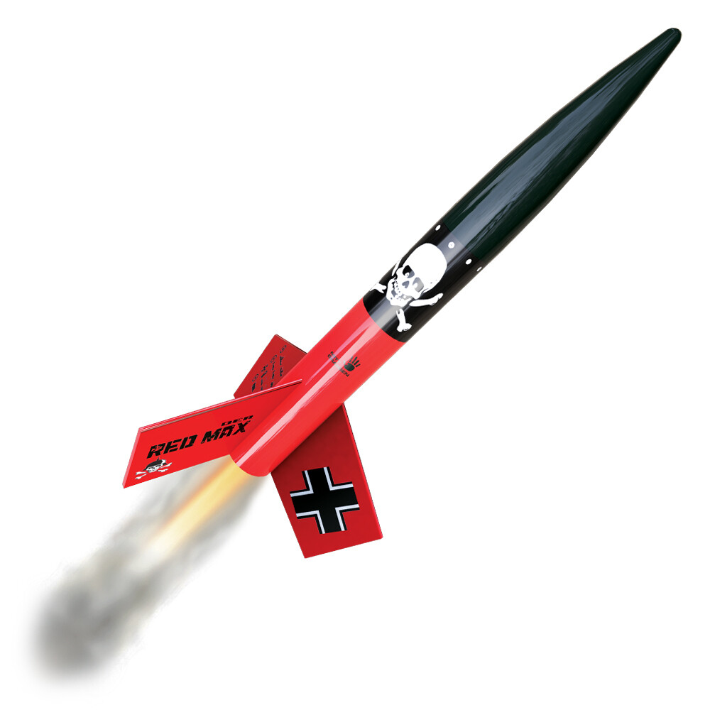 Estes Flying Model Rocket Kit Pro Der Big Red Max EST 9721