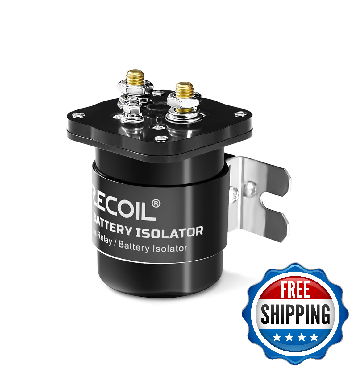 500 Amp Mobile Audio Battery Isolator and High Current Starter Relay