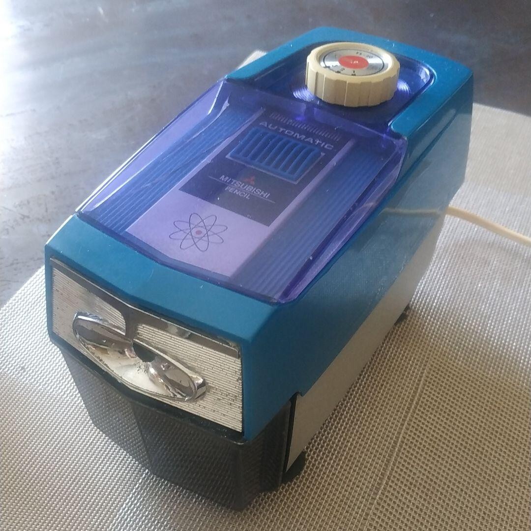 MITSUBISHI ES-20 Vintage Electric pencil sharpener Showa retro F/S from Japan
