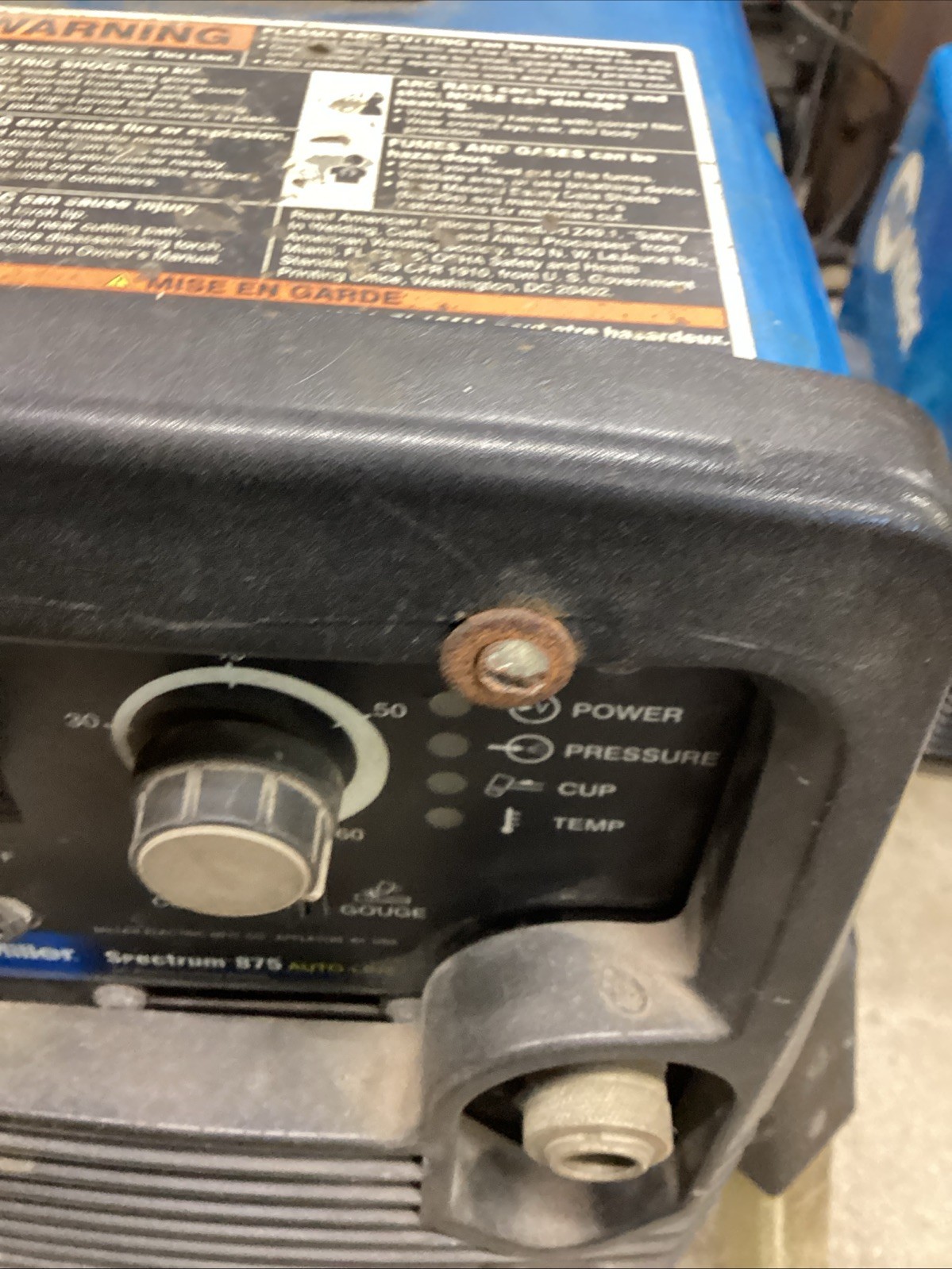Miller Spectrum 875. Auto-Line* DC Plasma Cutting System. PART ONLY.
