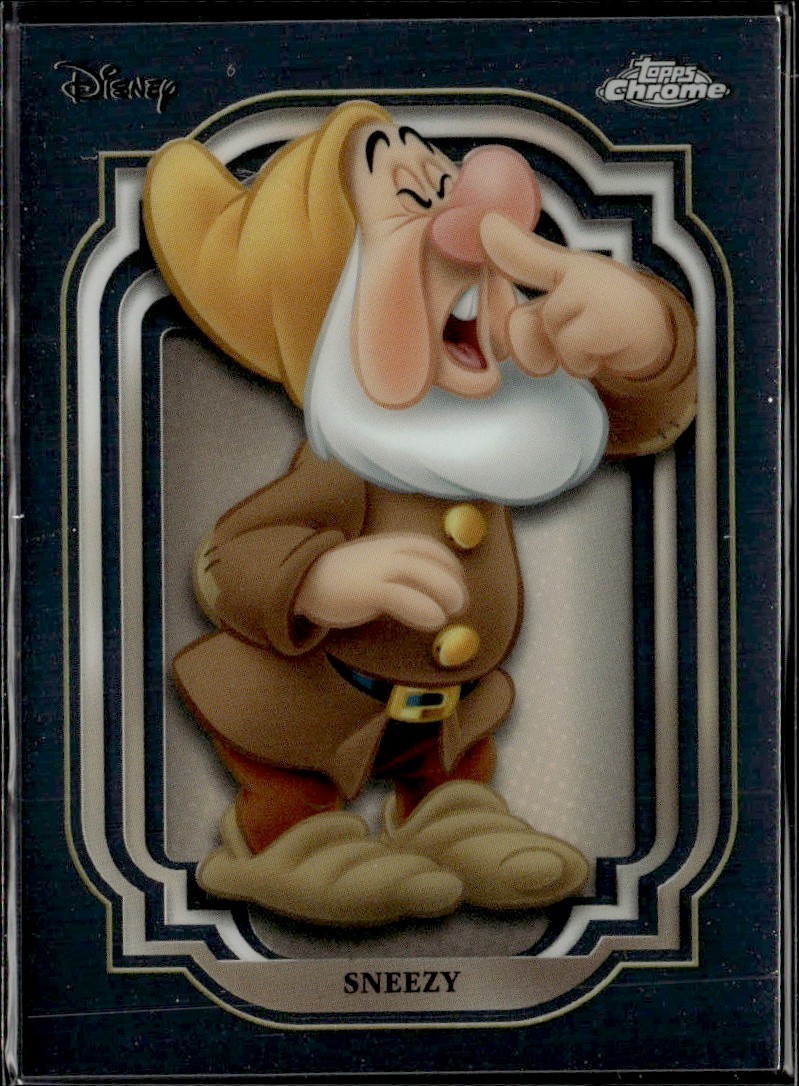 2024 Topps Disney Chrome Snow White & Seven Dwarfs - Sneezy #11