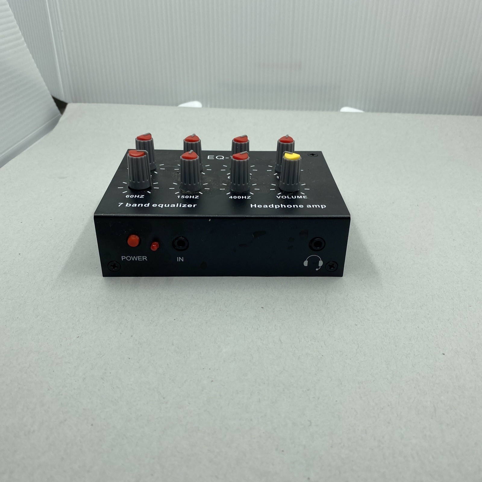 EQ7 Car Audio Headset Amplifier 7Band EQ Equalizer Digital Sound