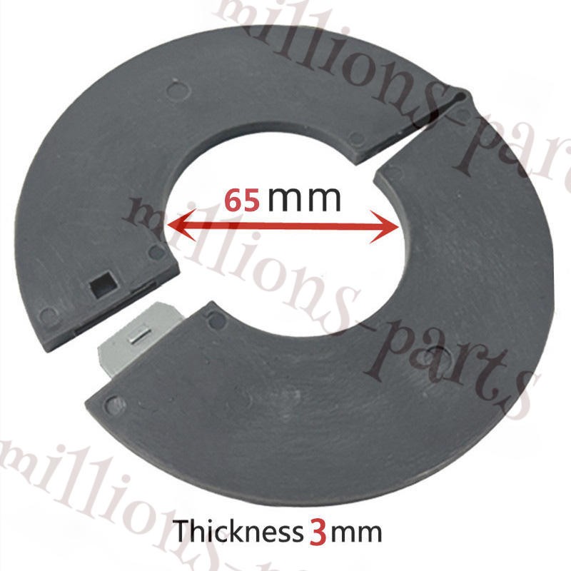 (4x)bucket shims for 65mm pins for Excavator Skid Steer 3mm Thickness Detachable