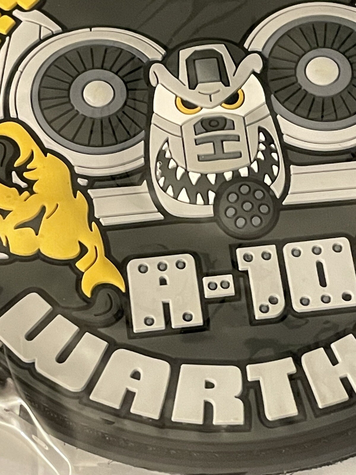 A-10 Warthog PVC Patch USAF Very Angry Birds