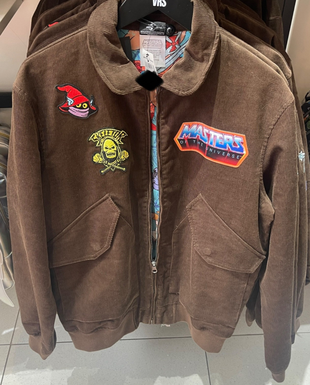 Universal Studios He-Man Masters Of The Universe Corduroy Jacket Adult S-2XL New