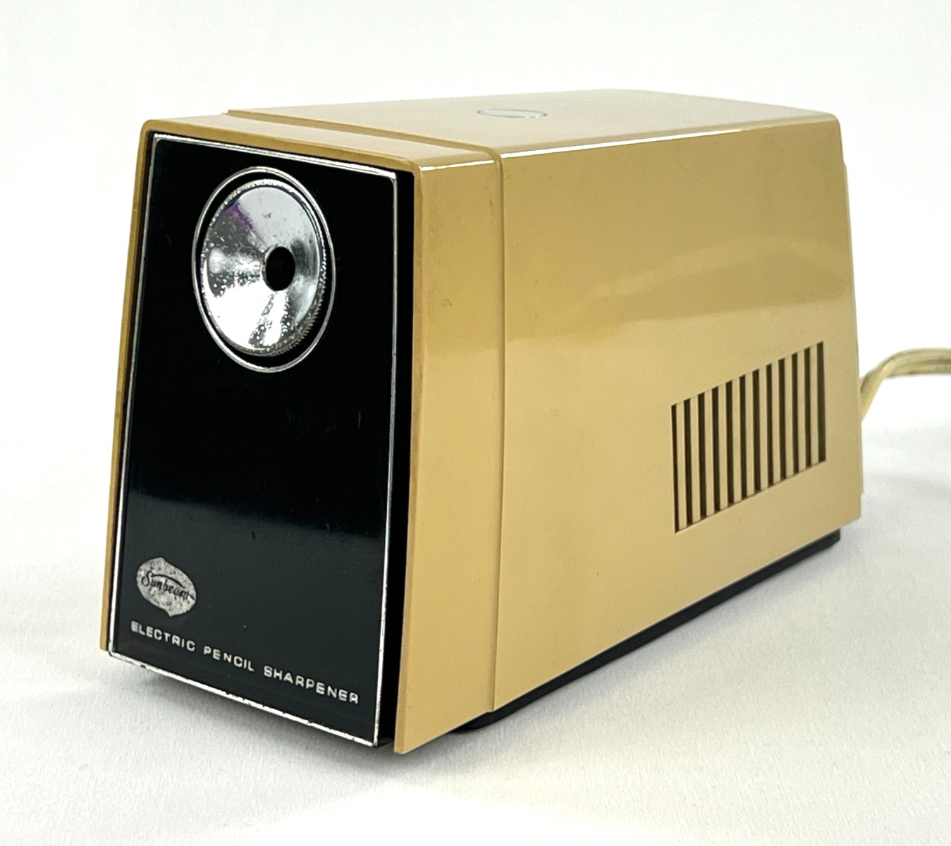 1970s Vintage Sunbeam Electric Pencil Sharpener Model ES-C B1324 Tested