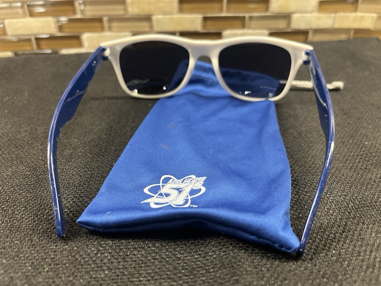 Rare Las Vegas 51’s Minor League Baseball Team Sunglasses w/ Drawstring Bag! NEW