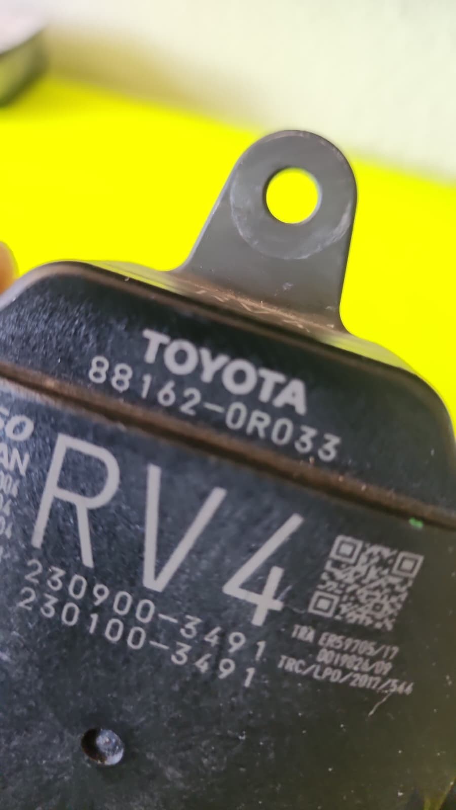 19 22 TOYOTA RAV4 REAR BLIND SPOT MODULE 88162 ORO33