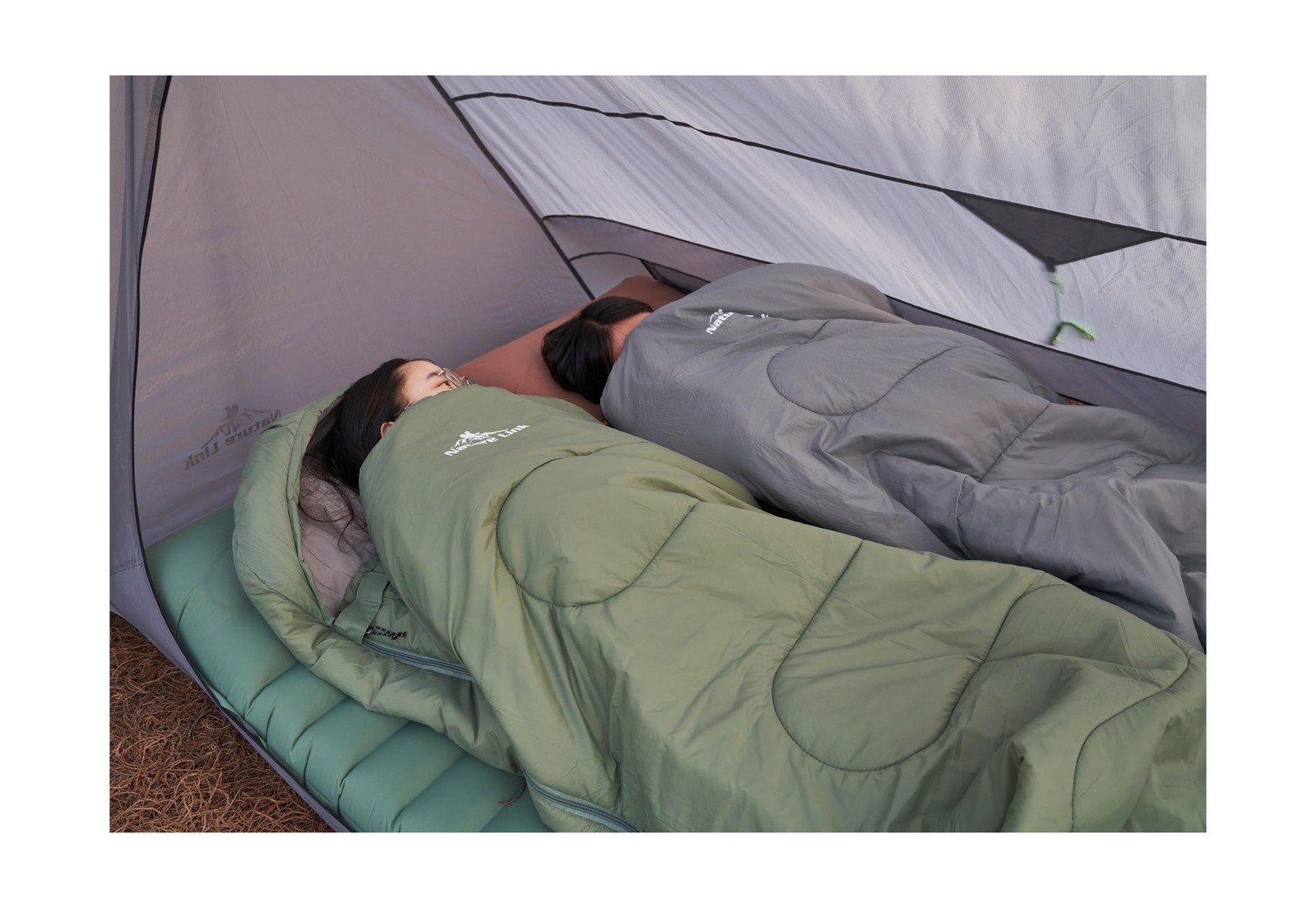 Lightweight Sleeping Bag 2.43lbs, Backpacking Sleeping Bag 46℉-59℉,.