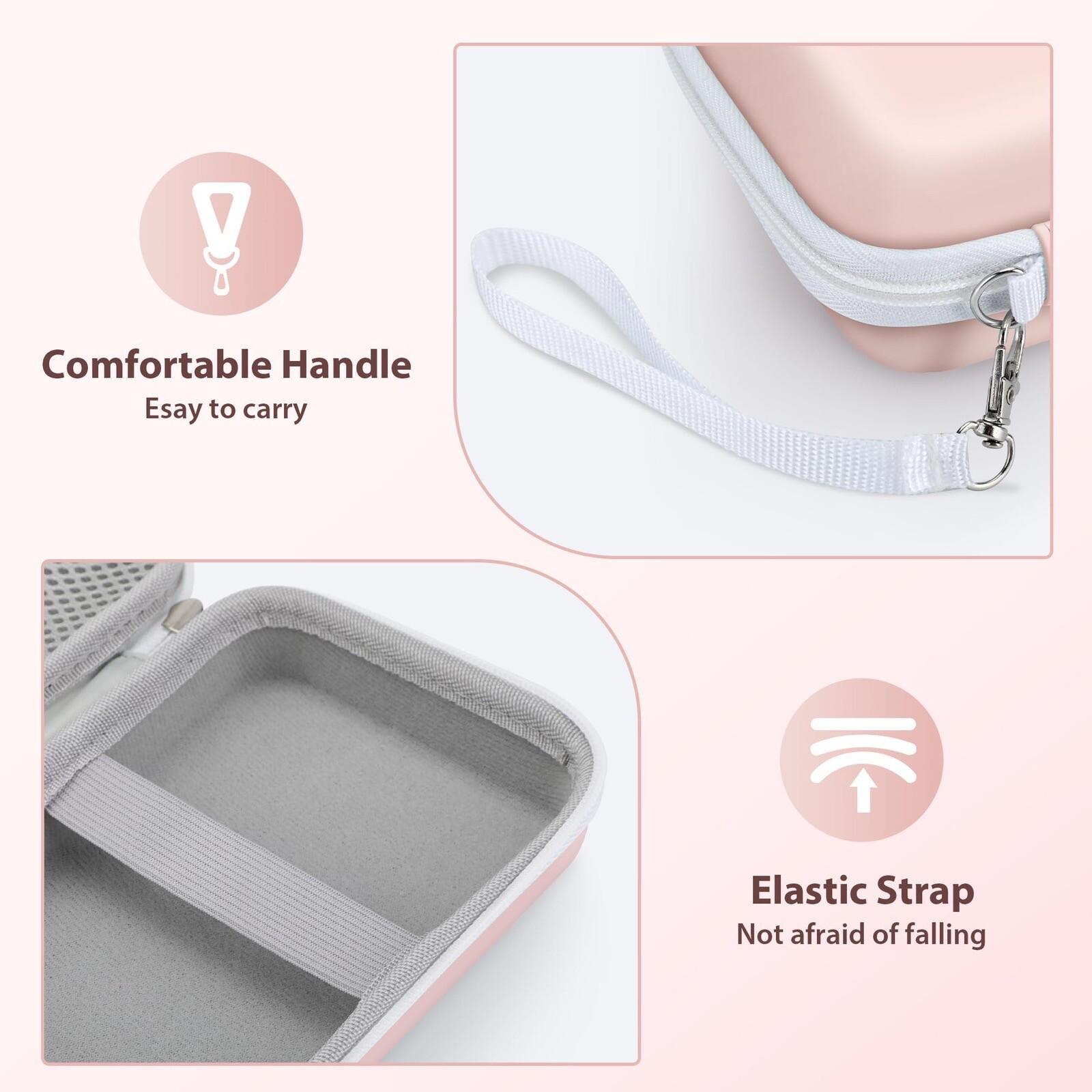 Labels Printer Case Compatible P21 Label Maker, Compatible with Most Mini Label