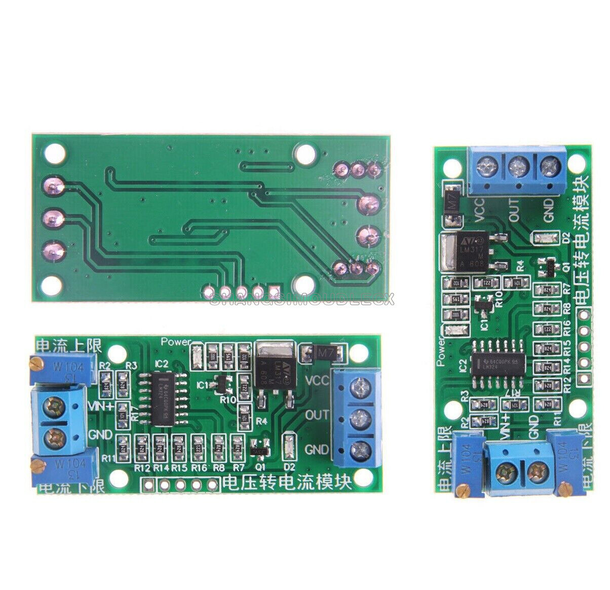 Linear Conversion Voltage to Current Transmitter Signal Module 0-5V to 4-20mA