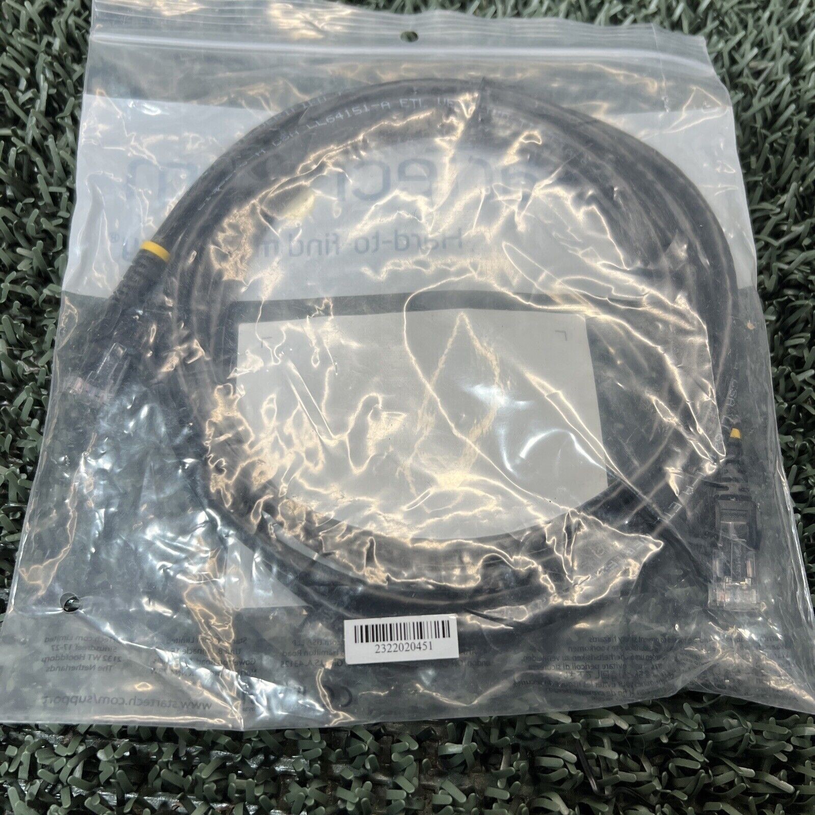 Star Tech N6PATCH7BK Black Snagless Cat6 UTP Patch Cable 7ft (#70)