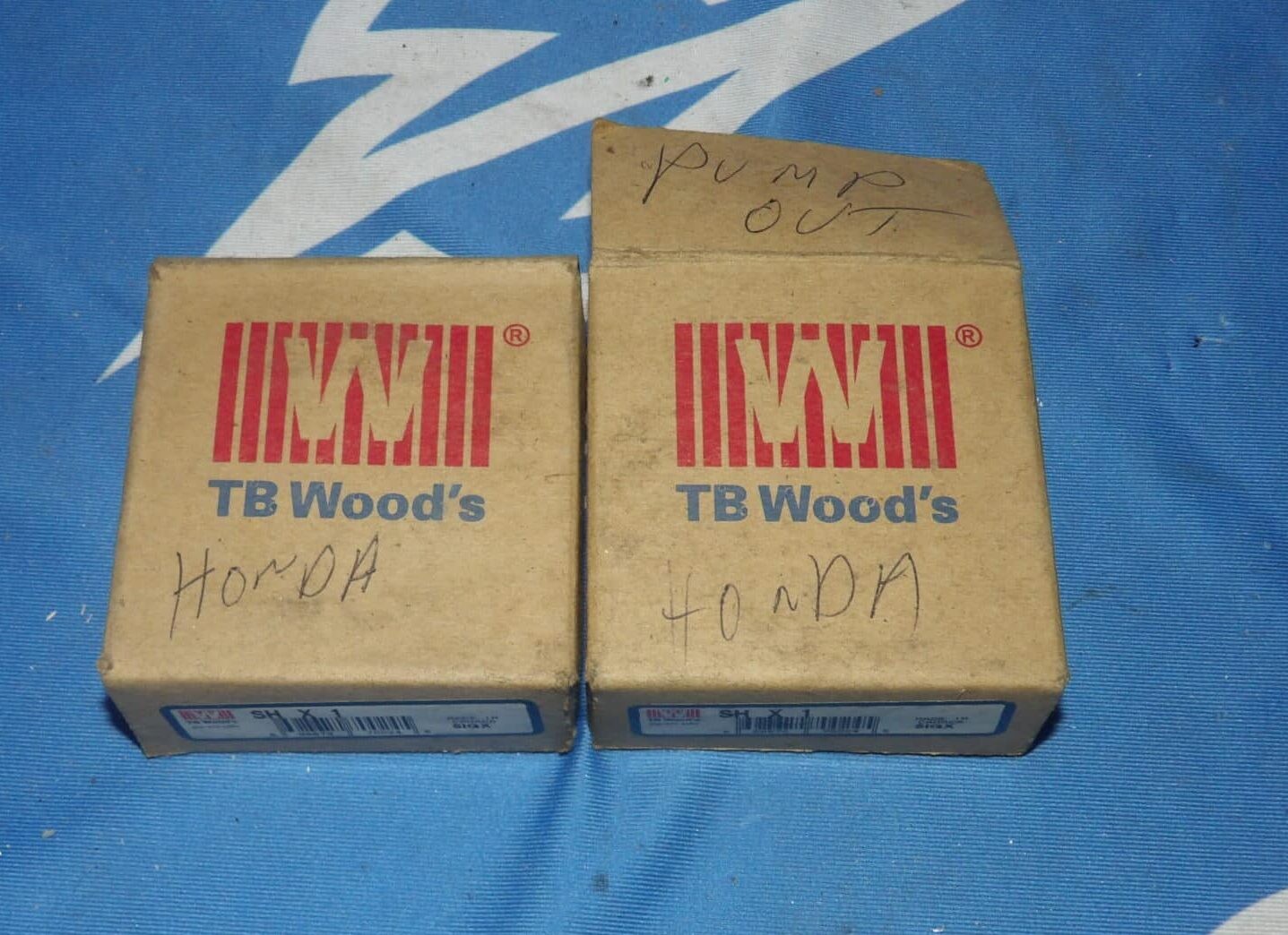 Lot of 2 NIB TBWoods SHx1 Split Bore Bushing + 1 Year Warranty