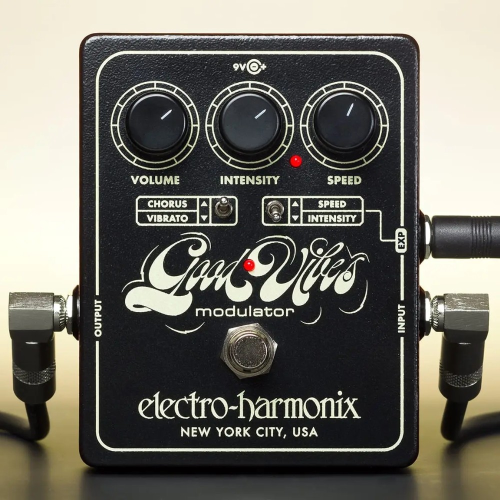 Electro-Harmonix Good Vibes Analog Modulator Pedal (Open Box)