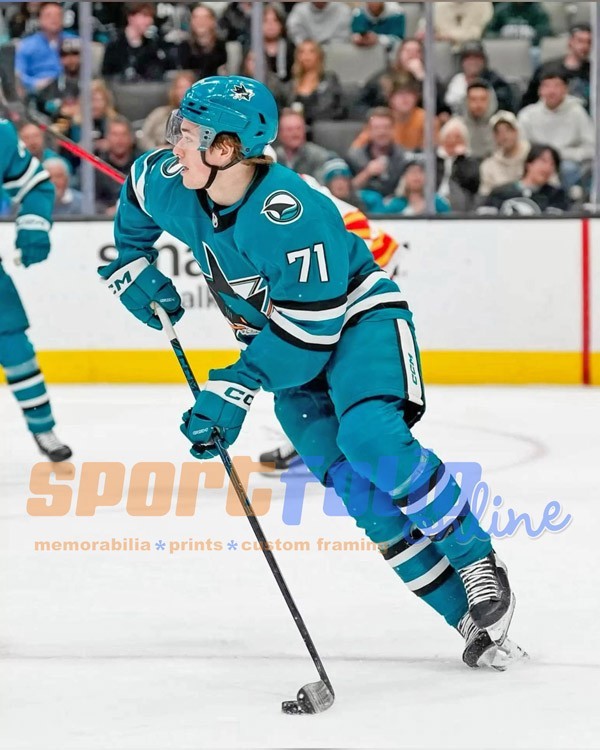 San Jose Sharks MACKLIN CELEBRINI Glossy 8x10 Photo NHL Hockey Print Poster
