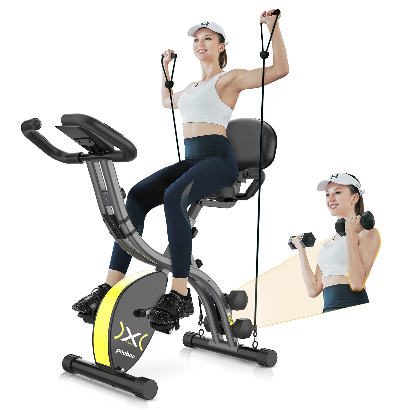 Home Exercise Bike Workout Bike Fitness Bike Stationary Bike Cardio Cycling Bike