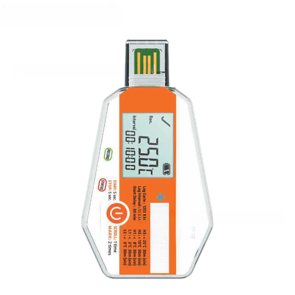 LogEt1 Disposable Temperature Logger for Chilled Transport -30C to 70C