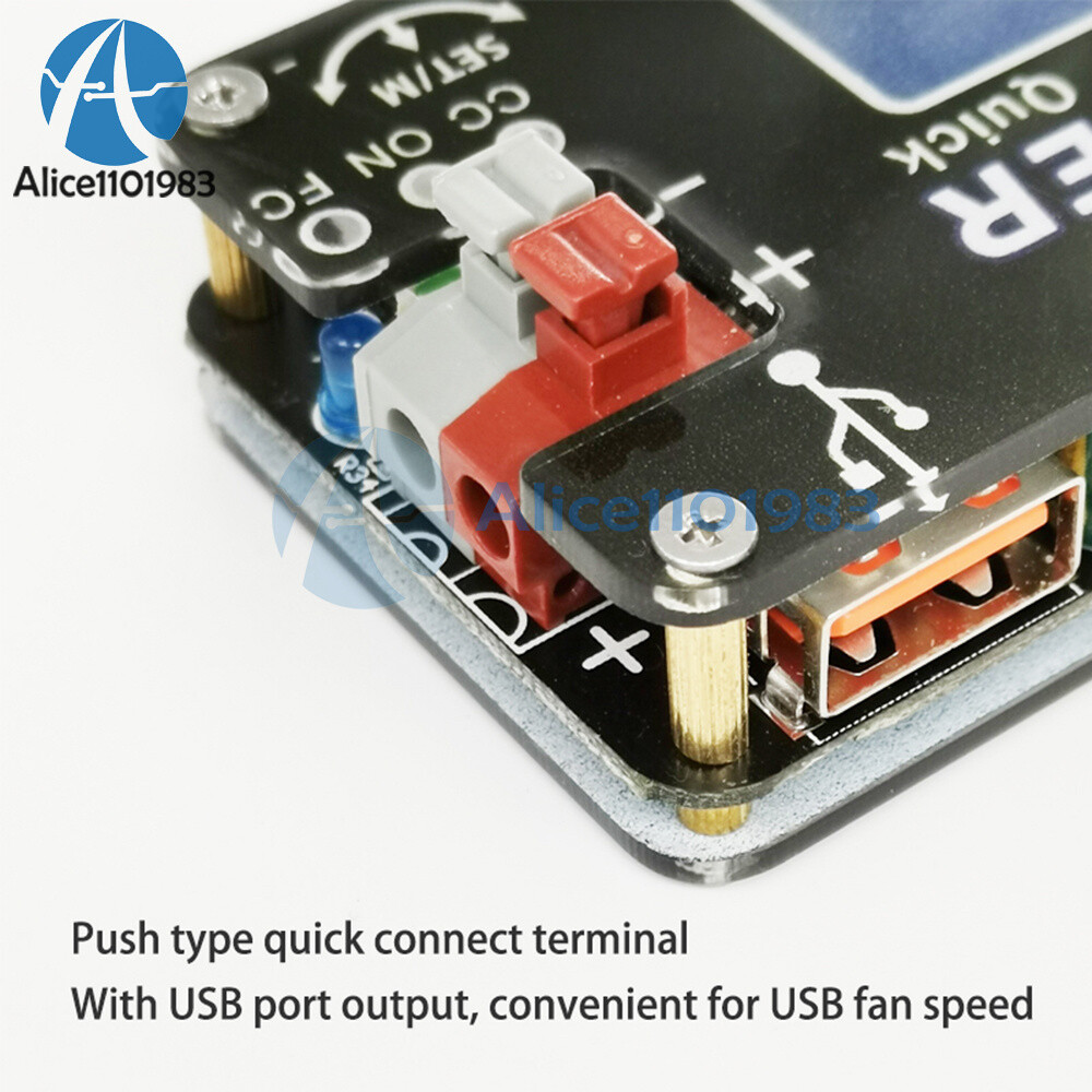Digital Control USB Adjustable Power Supply Module CC CV Speed Controller 2A 15W