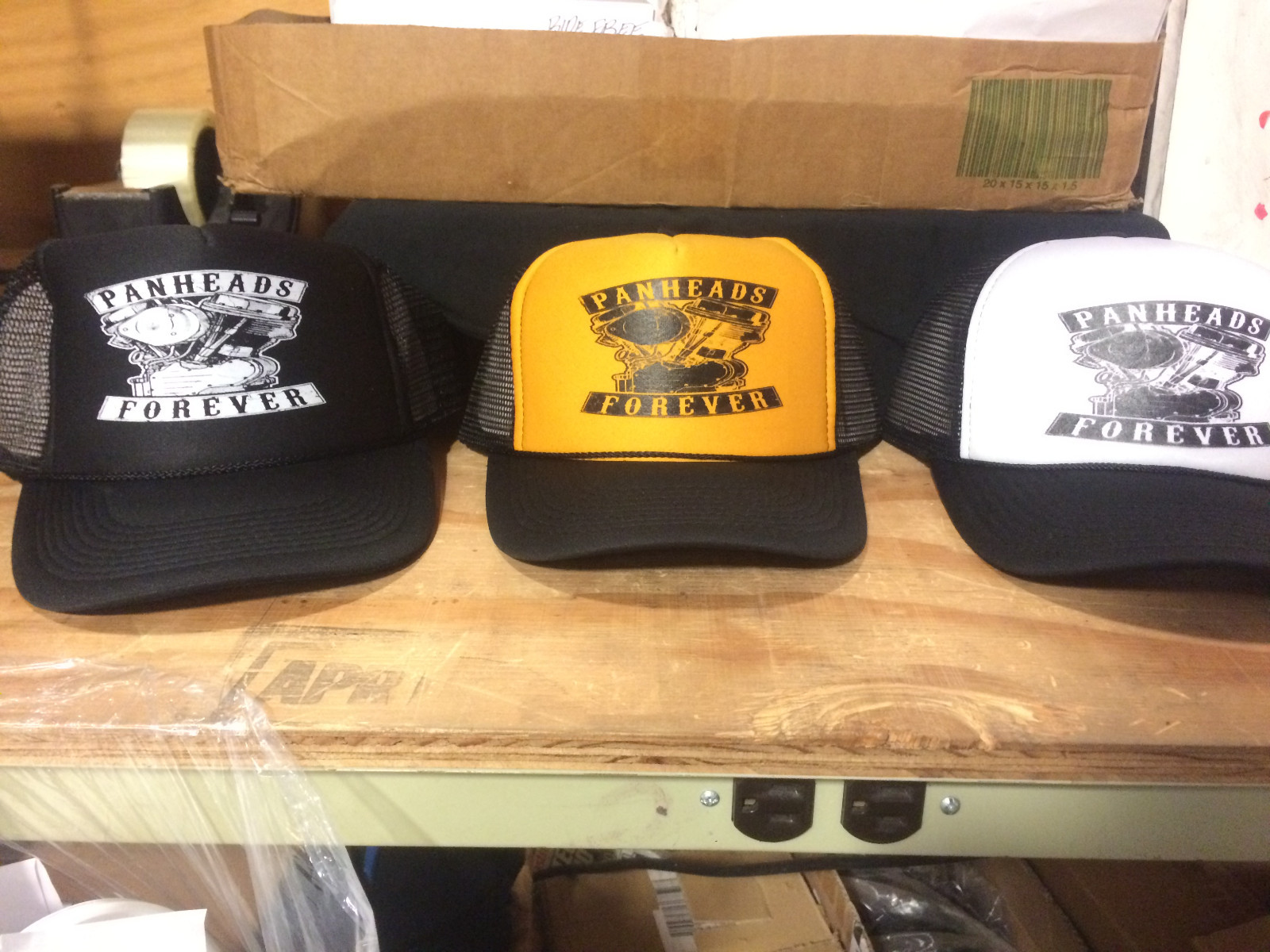 Panheads Forever Hat chopper showclass vintage knucklehead shovelhead harley ftw