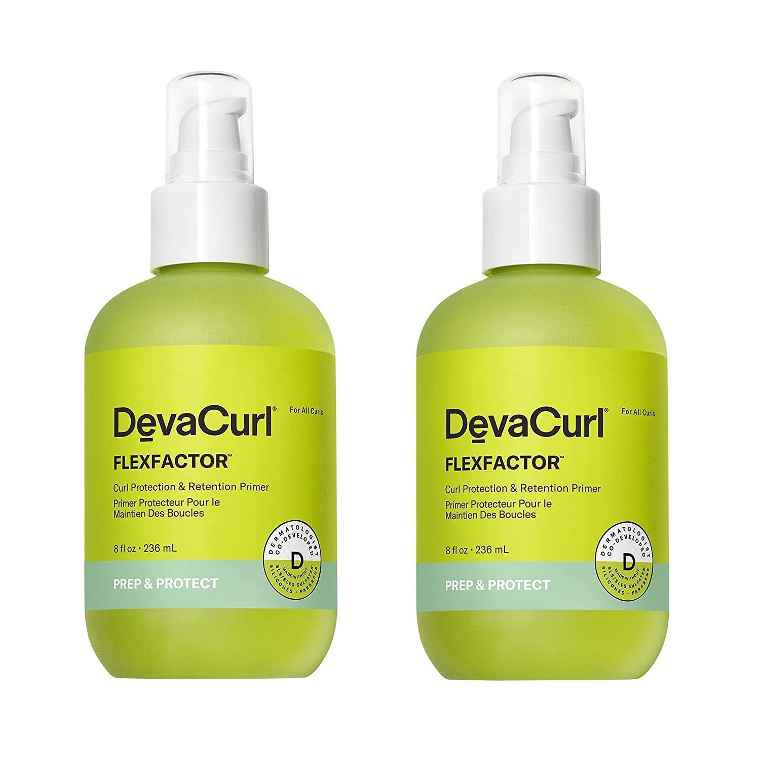 DevaCurl - FlexFactor (Curl Protection & Retention Primer 236ml/8oz - 2 Pack