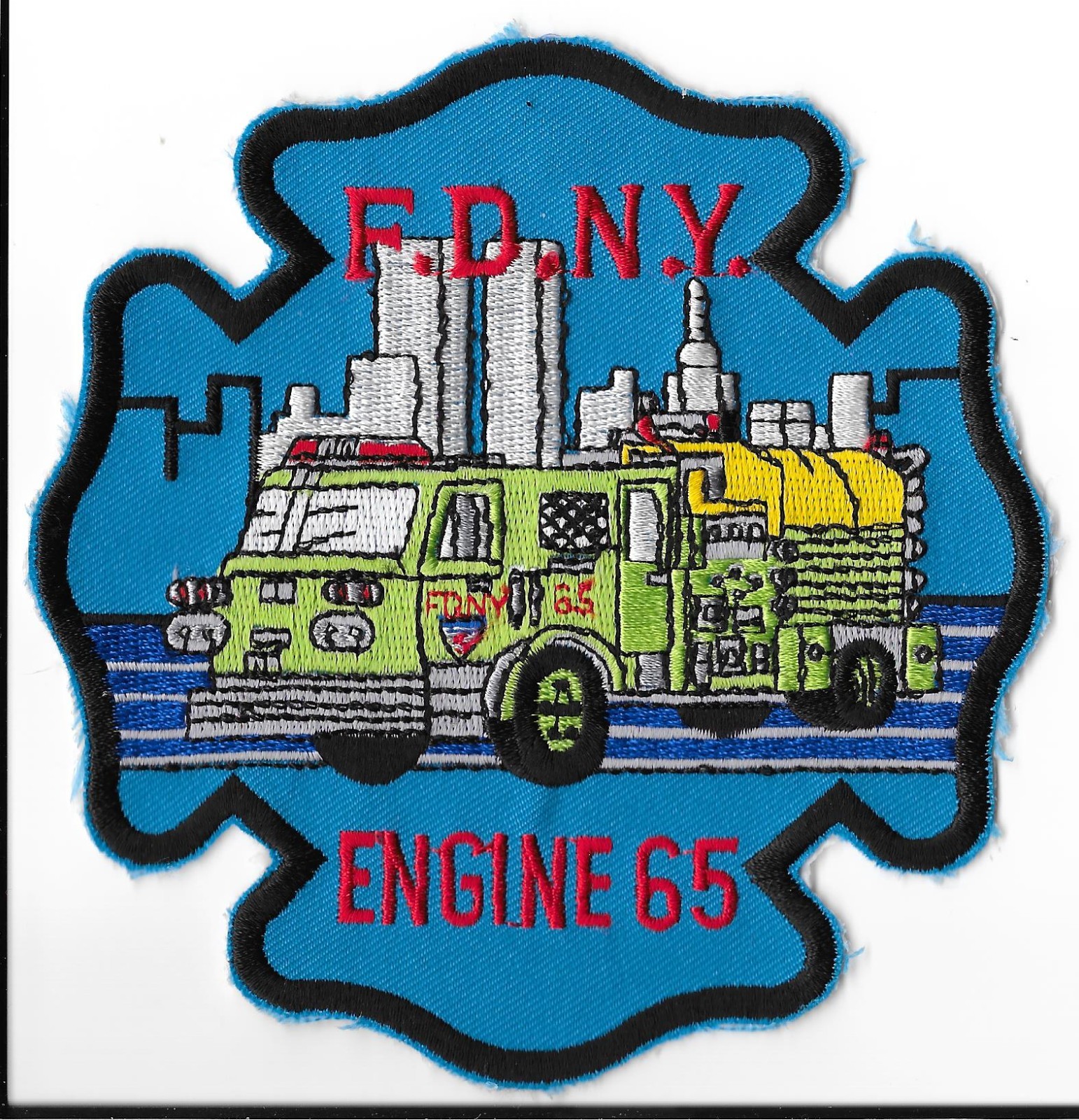 New York Fire Department (FDNY) Engine 65 Patch V5