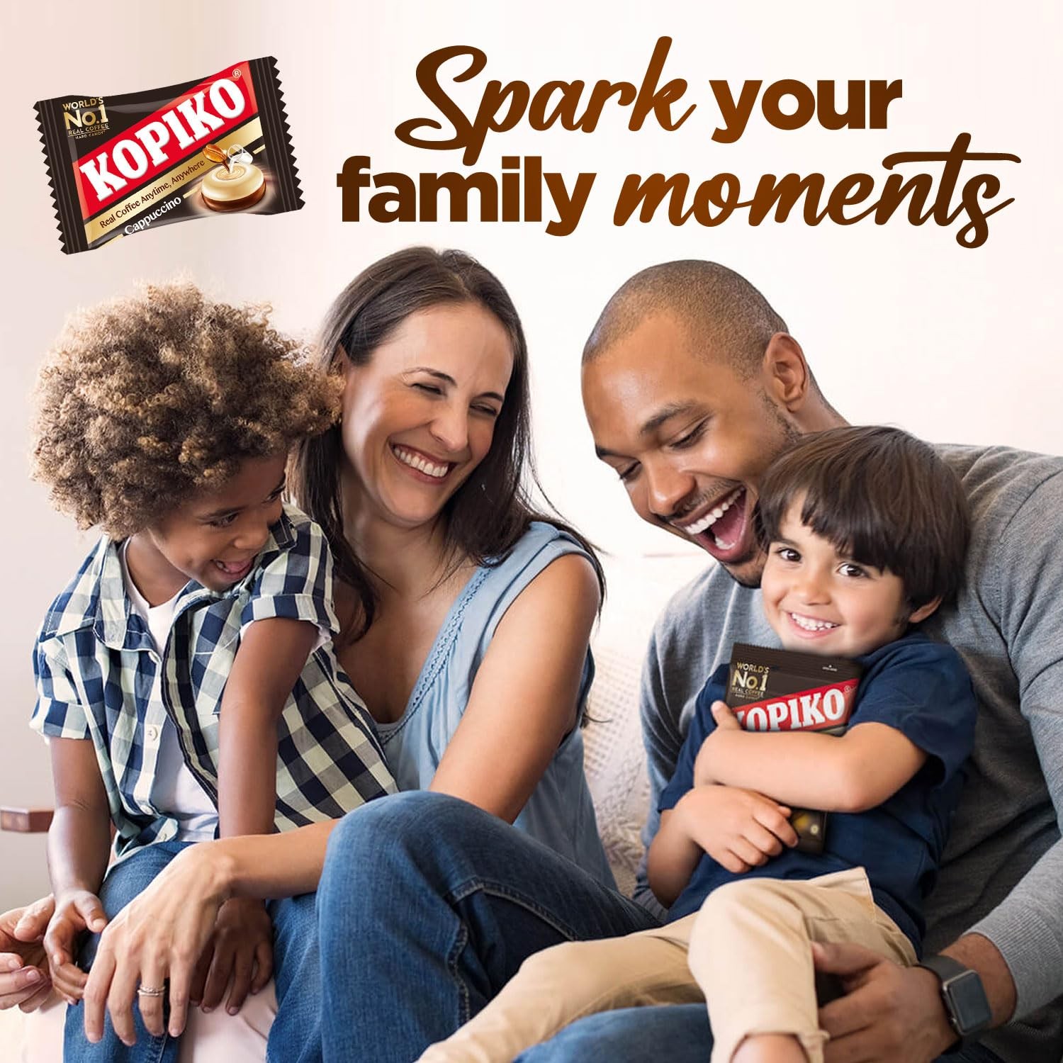 Kopiko Cappuccino Candy – Bold-Tasty Hard 4.23 Ounce (Pack of 2), Brown