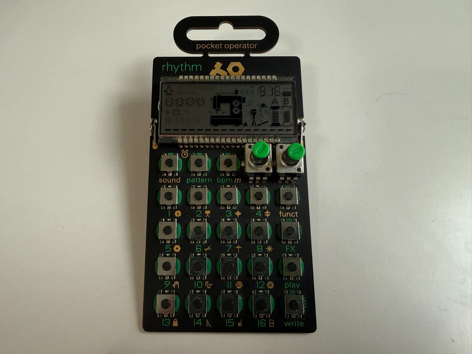 Pocket Operator PO-12 Rhythm, Drum Machine and Sequencer