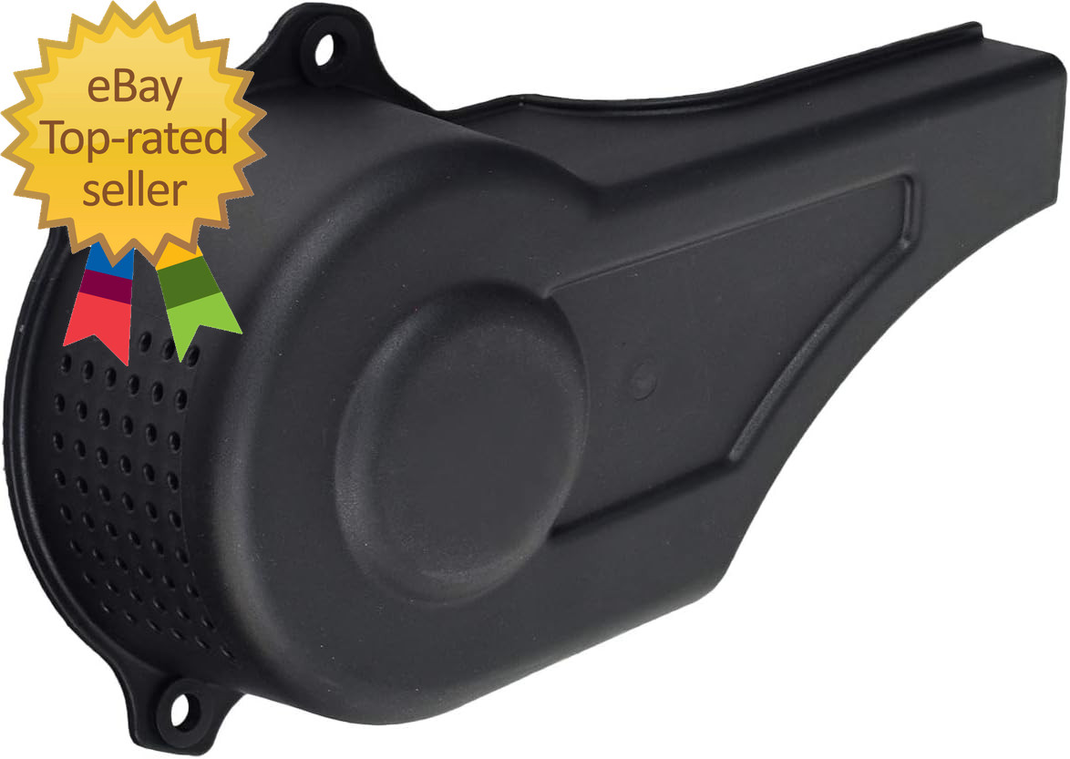Black Plastic Clutch Cover  Replacement Fits the Coleman CC100X 98Cc, CT100U Tra