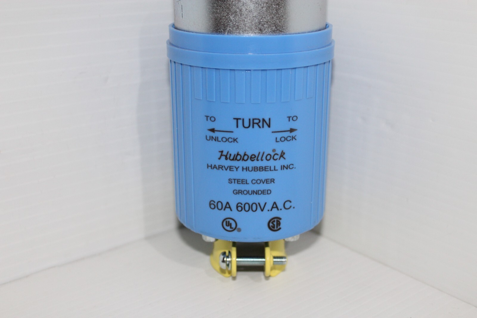 HUBBELL HBL26519 LOCK PLUG 60A 600VAC