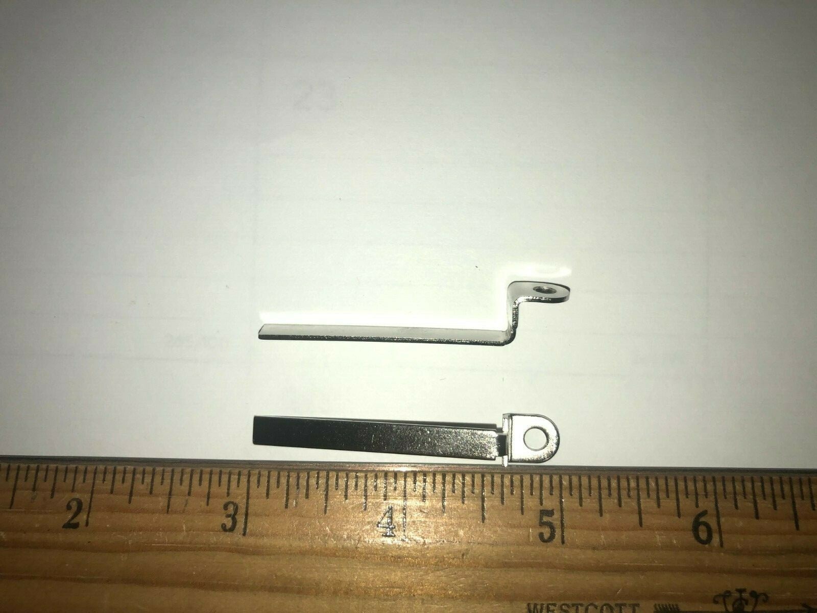 LIONEL PARTS,  1666E-83, PAIR OF CROSSHEADS GUIDES, 2026 2037 675 2025 2035 ETC