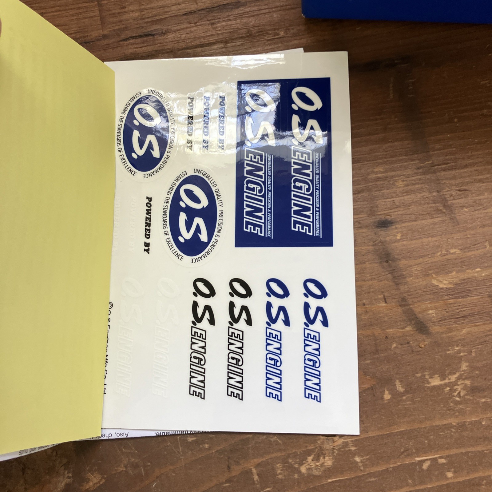 OS Engine Max 15LA 11532 Muffler, Box, Instructions, Decals *No Engine*