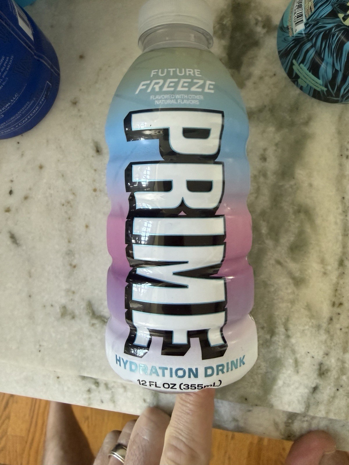 PRIME Hydration Future Freeze 12oz Mini Bottle Rare New Drink Sam’s Club Flavor