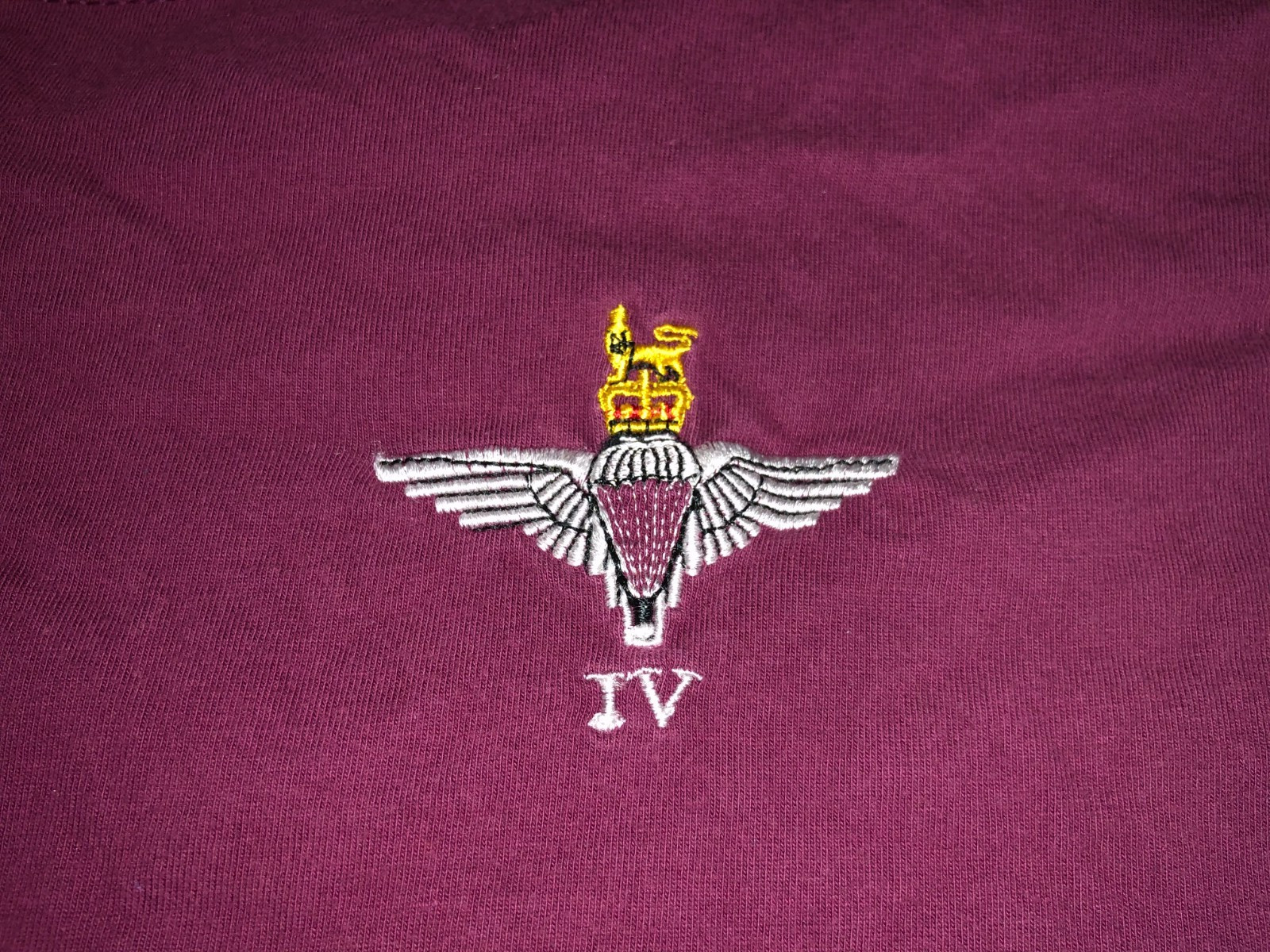 British Royal Army 4th SAS Special Air Service AIRBORNE T Shirt Large