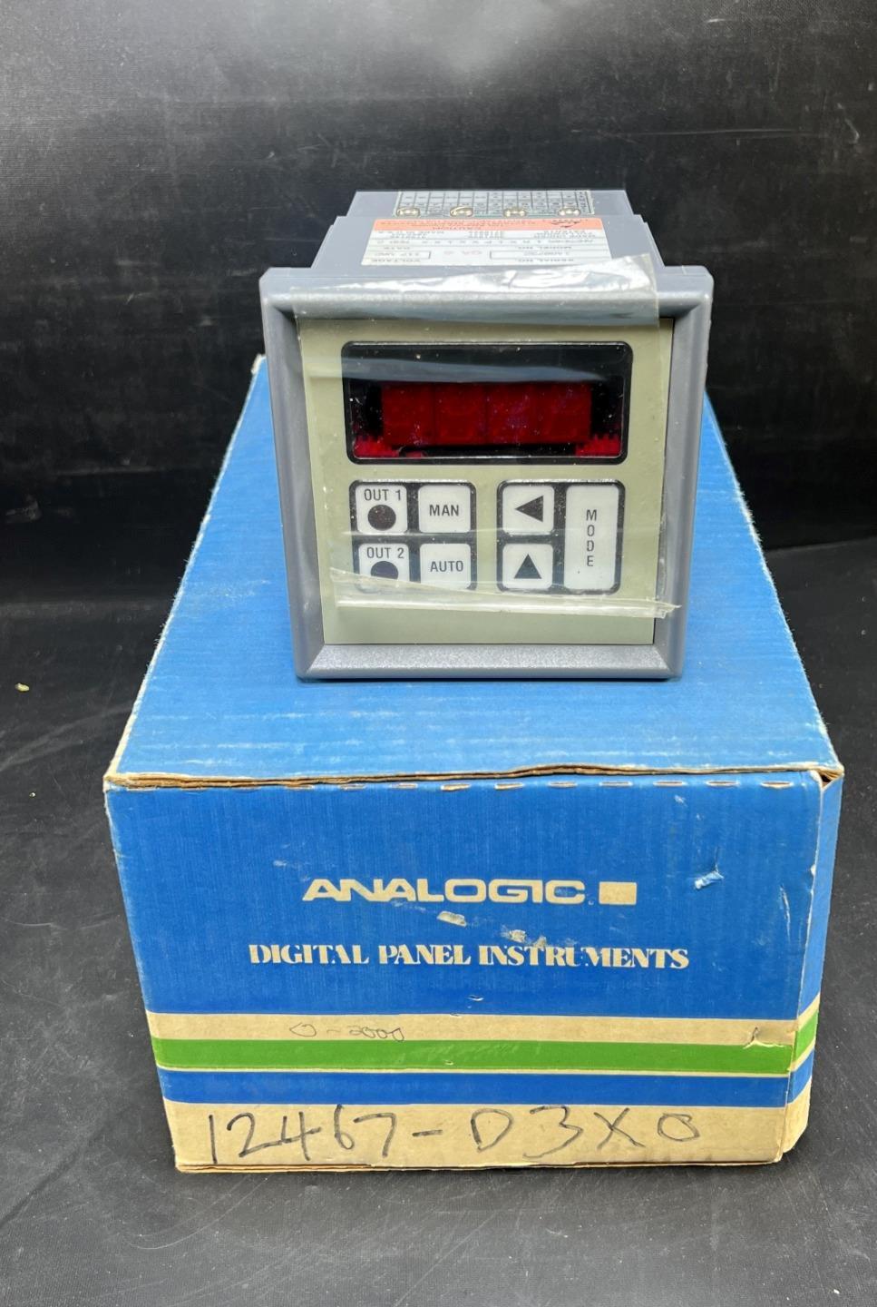 Analogic AN25C05-1-R-X-1-P-X-X-1-X-X, Digital Panel Meter, 117 VAC
