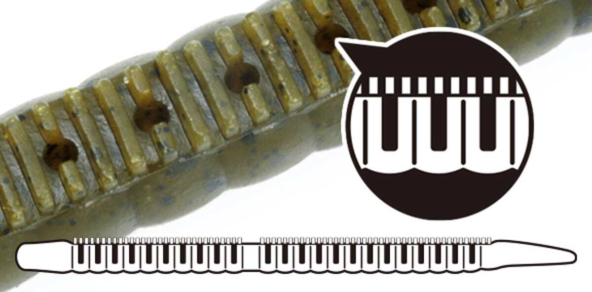 Deps Kincoo Air Worm 13" - Choose Color