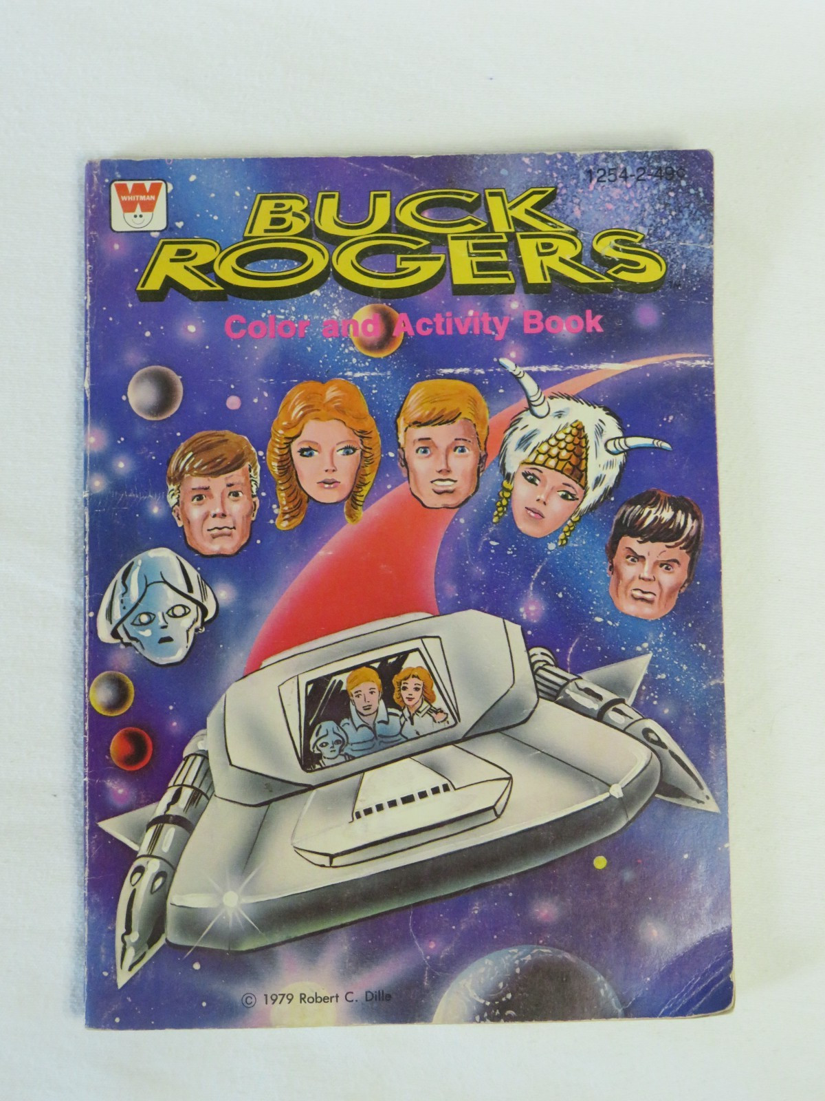 Vintage 1979 BUCK ROGERS Coloring and Activity Book Used