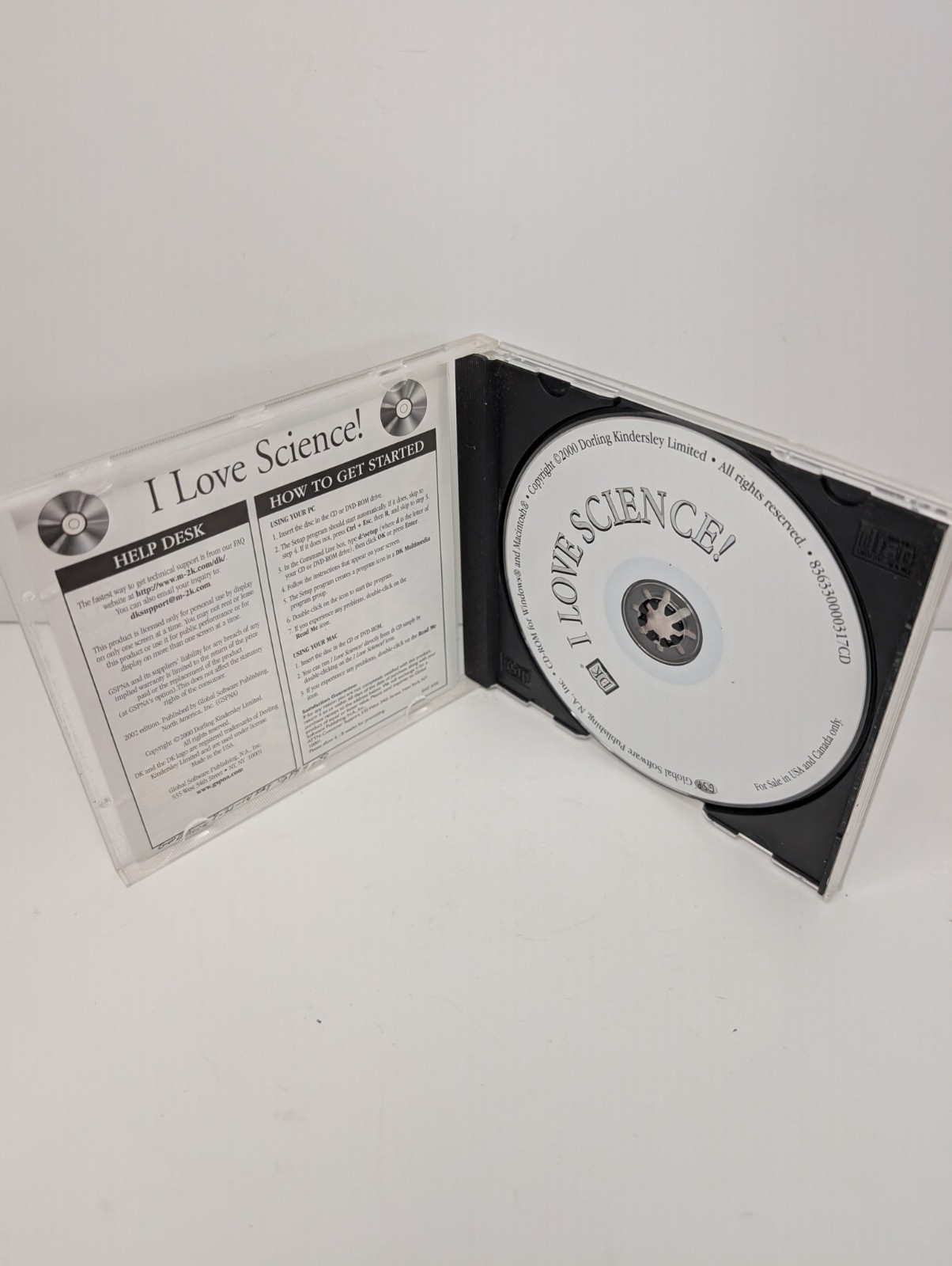 I Love Science Interactive Learning Windows 95/98/NT4
