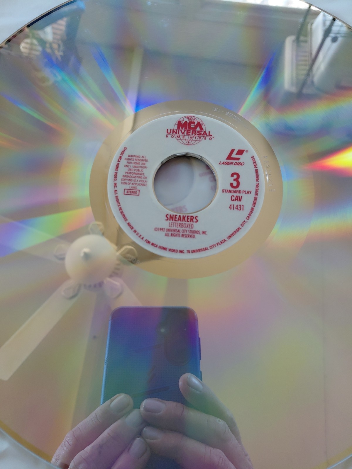 Sneakers (Laserdisc CLV/CAV, 1993)