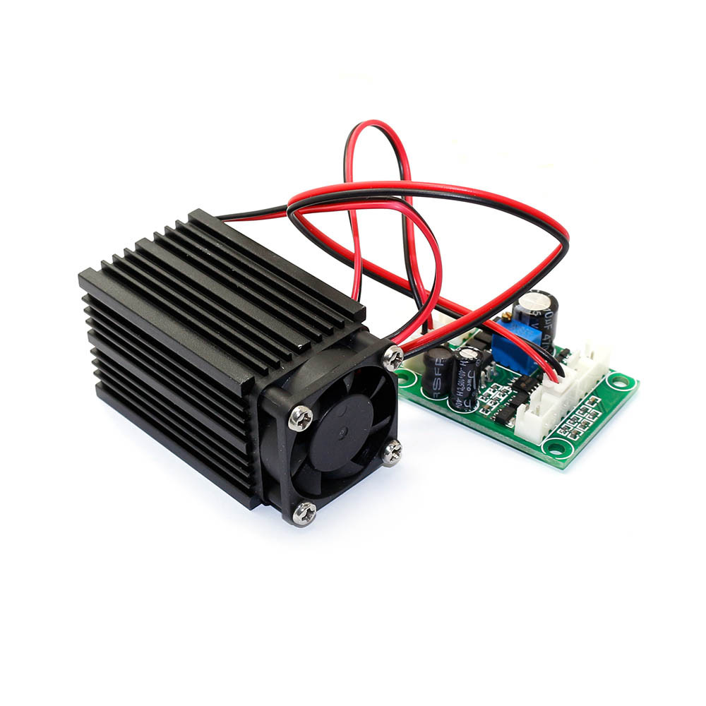 532nm 100mW Green Laser Module Industrial 12V with TTL Modulation