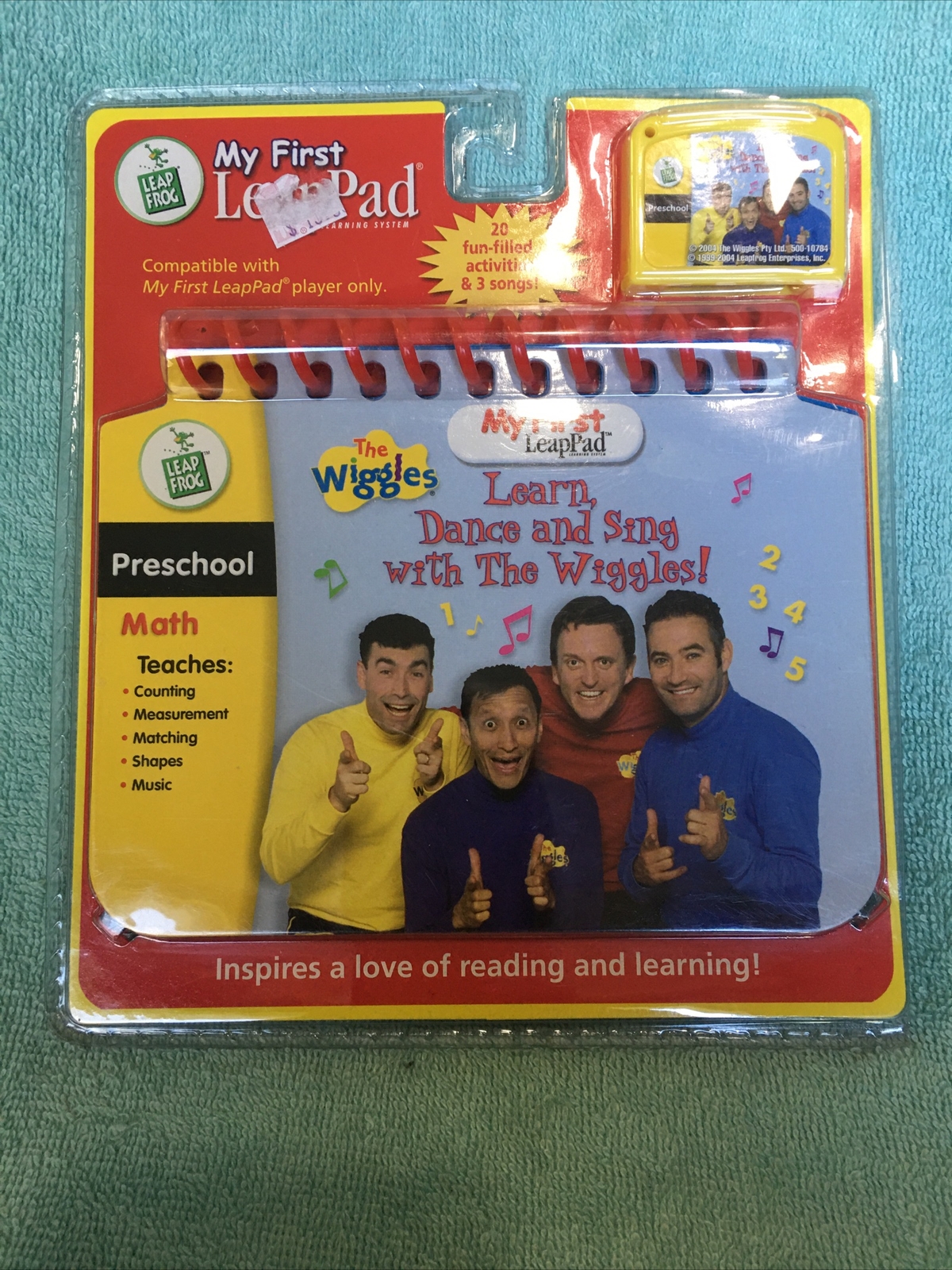 LeapFrog My First LeapPad Bob the Builder Preschool Activities Set Brand New