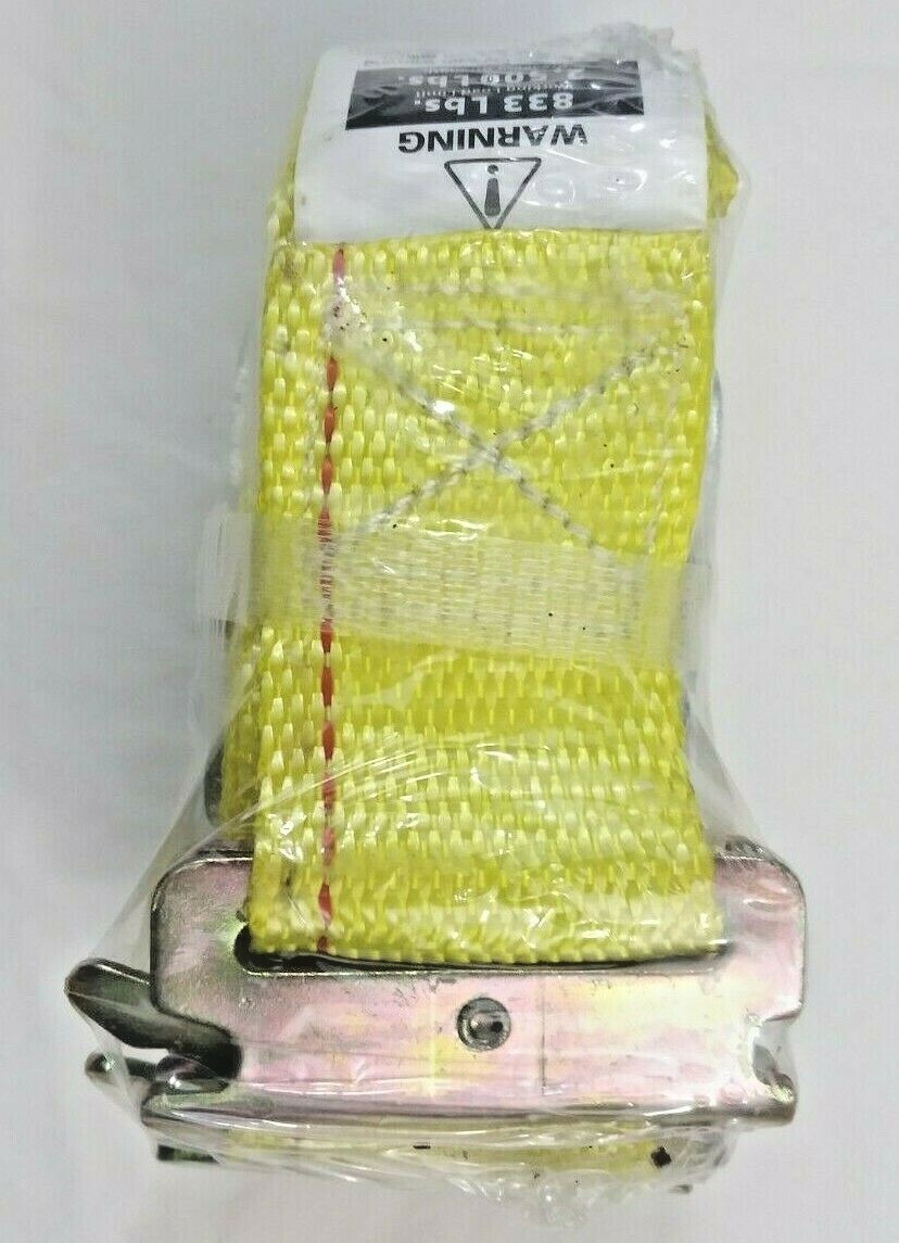 2 E-Track Straps, 2" x 12' Cam Buckle Cargo Tie-Down Straps